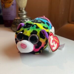 TY Beanie Boos Teeny Tys stackable Jelly leopard plush
